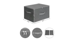 New Aufbewahrungsbox 3er-Set Grau
