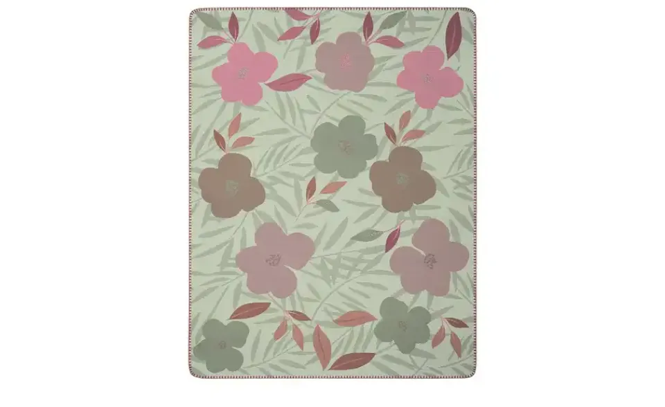 Biederlack Kuscheldecken^Wohndecke Happy Sakura