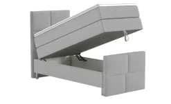 Best Boxbett mit Bettkasten Silbergrau