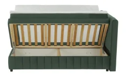 Best Boxbett mit Bettkasten Waldgrün