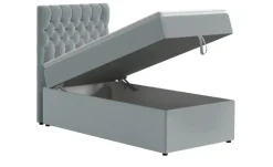Best Boxbett mit Bettkasten Silbergrau