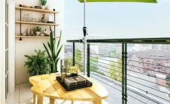 doppler Schirmständer|Garten^Balkonklammer VARIO FIX MAXI