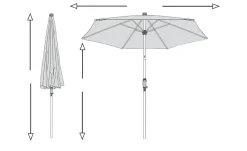 doppler Sonnenschirme|Garten^Sonnenschirm Expert Auto Tilt
