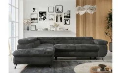 Best Ecksofa Dunkelgrau