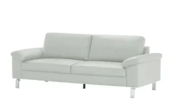 Best Einzelsofa aus Echtleder Steingrau