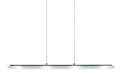 Best Fischer-Honsel LED-Pendelleuchte, nickel matt transparent,Weiß,matt,silberfarben