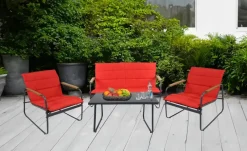 Gartenmöbel|Lounge Sets^Gartenmöbel 4er-Set