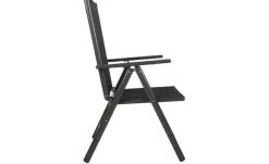Best Gartenstuhl 4er-Set Anthrazit