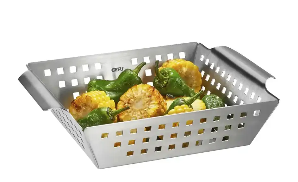 Online Gefu Grillschale BBQ edelstahlfarben