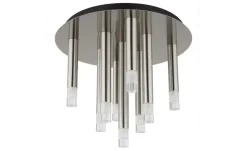 Best Globo Lighting Deckenleuchte silberfarben