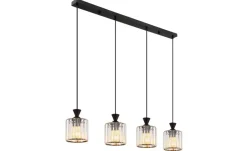 Best Globo Lighting Pendelleuchte Schwarz