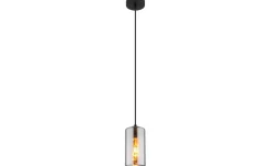 Best Globo Lighting Pendelleuchte Schwarz