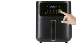 GourmetMaxx Backen, Kochen, Grillen^Heißluftfritteuse 16394