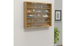 Clearance Hängevitrine Buche (Nachbildung),Buche