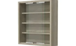 Hängevitrine Eiche Sonoma (Nachbildung),Eiche Sonoma