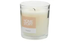 Outlet HOME STORY Duftkerze im Glas Aprikose