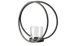 Clearance HOME STORY Teelichthalter Schwarz