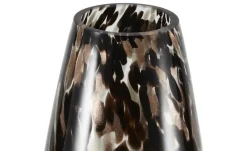 Best HOME STORY Vase Braun,Dunkelbraun,Goldfarben