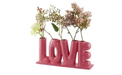 Best HOME STORY Vase Love Pink