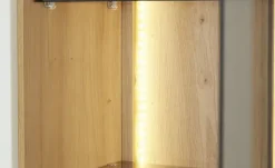 Clearance Jette Home Vitrine Laguna Eiche bianco,Weiß