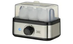 Discount KHG Eierkocher EK-601SE edelstahlfarben,Schwarz