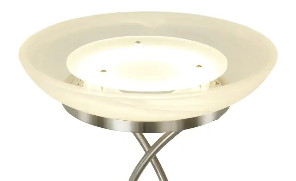LED-Deckenfluter, 2-flammig, nickel-matt|KHG