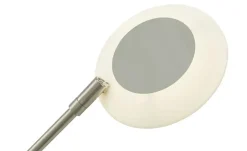 KHG Led-Stehlampen|Led-Deckenfluter^LED-Deckenfluter, 2-flammig, Nickel-matt