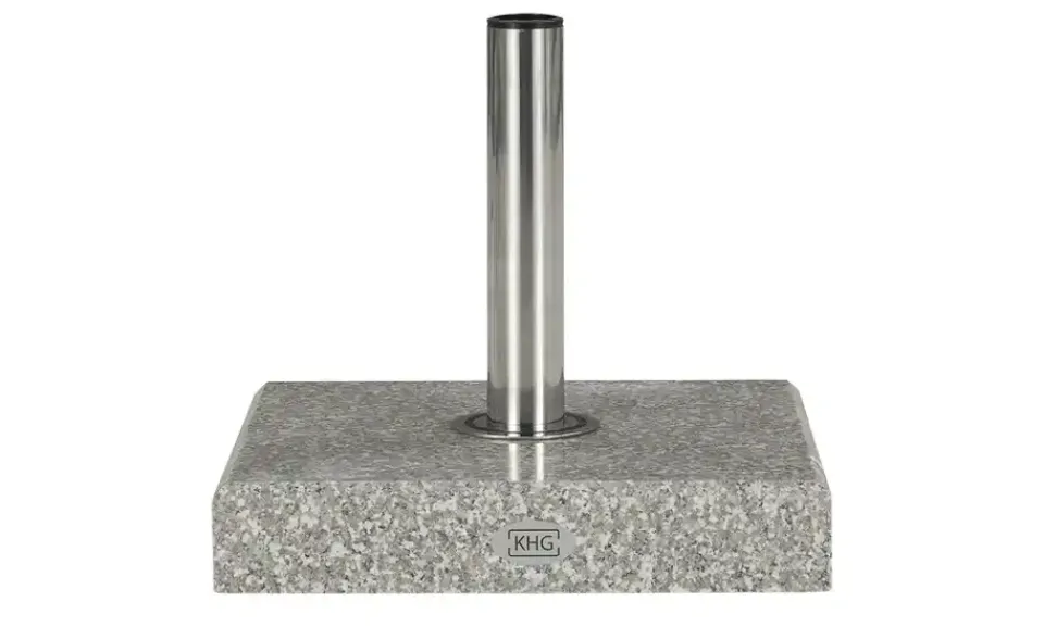 KHG Schirmständer|Garten^Sonnenschirmständer aus Granit