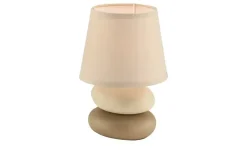 Best KHG Tischleuchte Braun,Beige