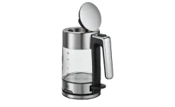Hot KHG Wasserkocher WK-106 GE Schwarz,edelstahlfarben