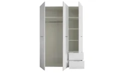 Outlet Kleiderschrank 3-türig Weiß