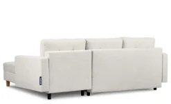 Best KONSIMO Ecksofa Eriso Weiß