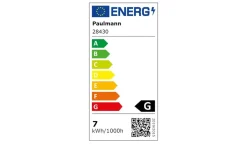 LED 3-er Pack GU10/ 6,5W, silber|