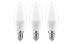 Leuchtmittel|Leuchtmittel^LED 3-er Pack, Kerze E14 4W, 250lm, 2700K