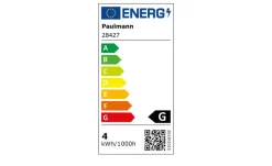 Outlet LED 3-er Pack, Tropfen E14 4W, 250lm, 2700K