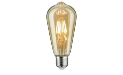 Leuchtmittel|Leuchtmittel^LED-Rustika E27/6W, 500lm, 1700K, goldfarben