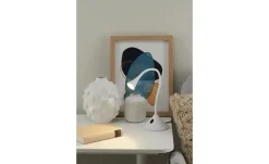 LED-Schreibtischleuchte, mit Flexarm weiß| Discount