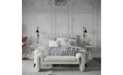 Best maison de rêve Boxspringbett mit Stauraum Annakie Hellgrau