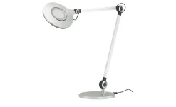 Clearance Meisterleuchten LED-Schreibtischleuchte, 1-flammig, silberfarben silberfarben,matt