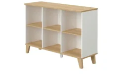 Clearance PAIDI Sideboard Oscar Weiß,Eiche (Nachbildung),Eiche