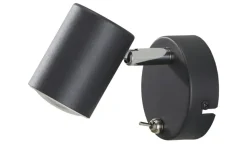 Best Paul Neuhaus Wandstrahler, 1-flammig, schwarz Schwarz,matt