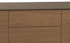 Hot Primo TV-Element Stone Nussbaum (Nachbildung),Marmoroptik