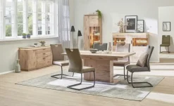 Primo Esszimmer|Esszimmerstühle^Polsterschwingstuhl mit Griff Saros