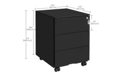 Hot Rollcontainer Schwarz