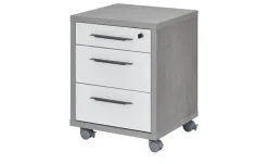 Discount Rollcontainer Betonoptik,Weiß