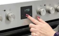 Hot Samsung Einbau-Herdset F-NB69R3301RS edelstahlfarben