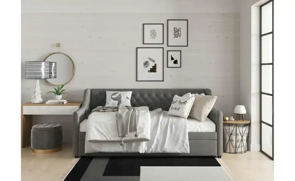 Hot Schlafsofa Hayle Grau,Anthrazit