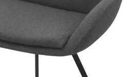 Clearance SCHÖNER WOHNEN Kollektion Polsterbank Leeds Anthrazit
