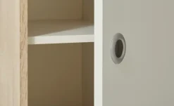 Clearance Schreibtisch Eiche Sonoma (Nachbildung),Weiß