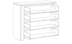 Schubkastenkommode| Discount
